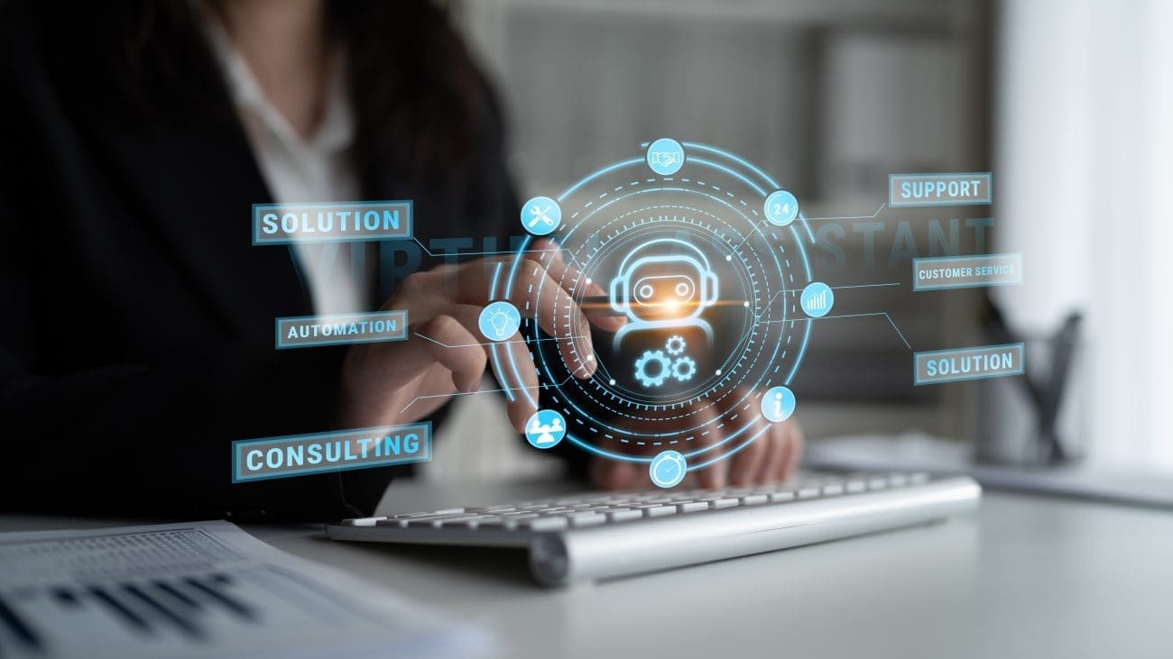 Virtual assistant technology and IT consulting solutions with focus on automation, support, and customer service.
